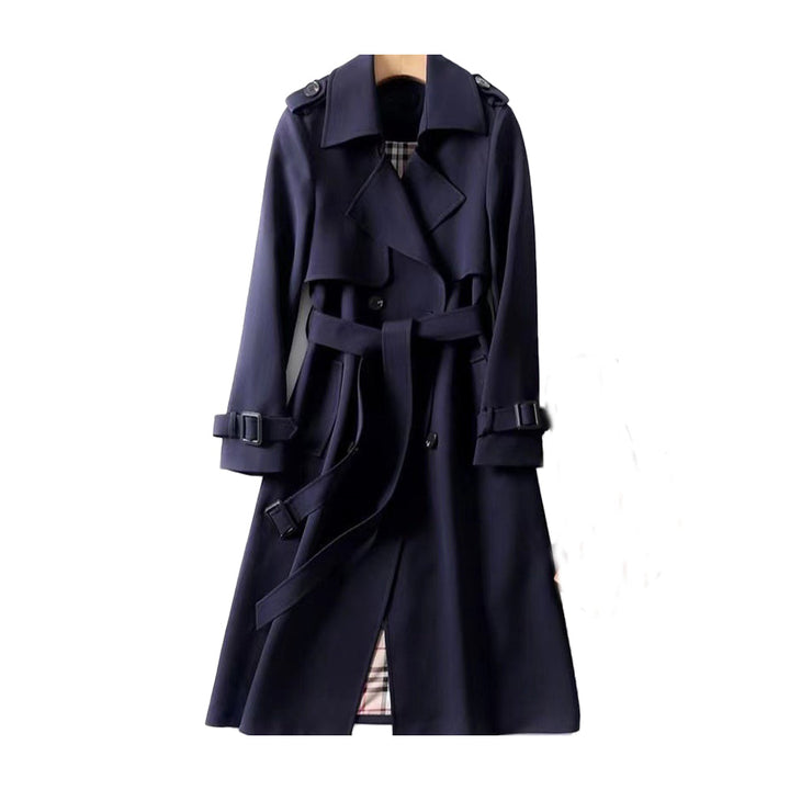 Romy | Women's Double-Breasted Belted Trench Coat - Beige